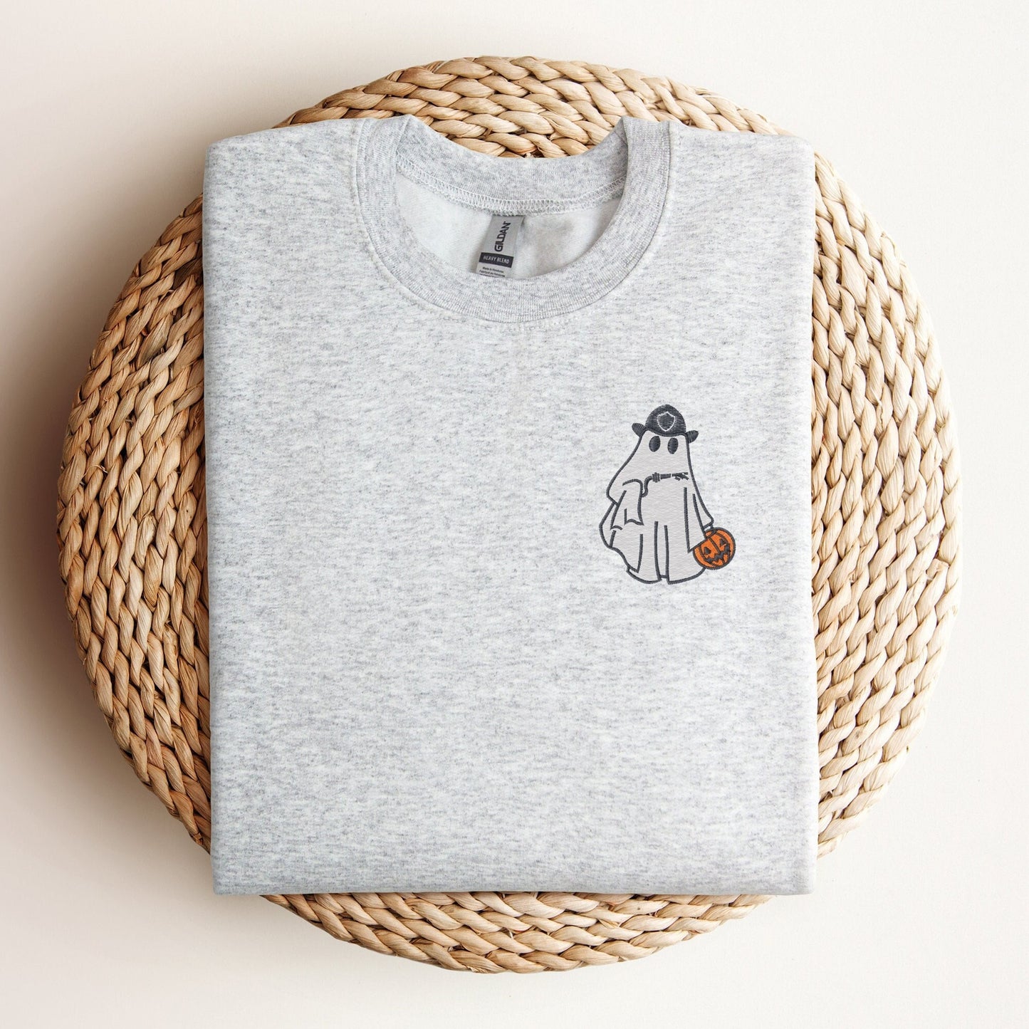 Firefighter Ghost Sweatshirt for Halloween