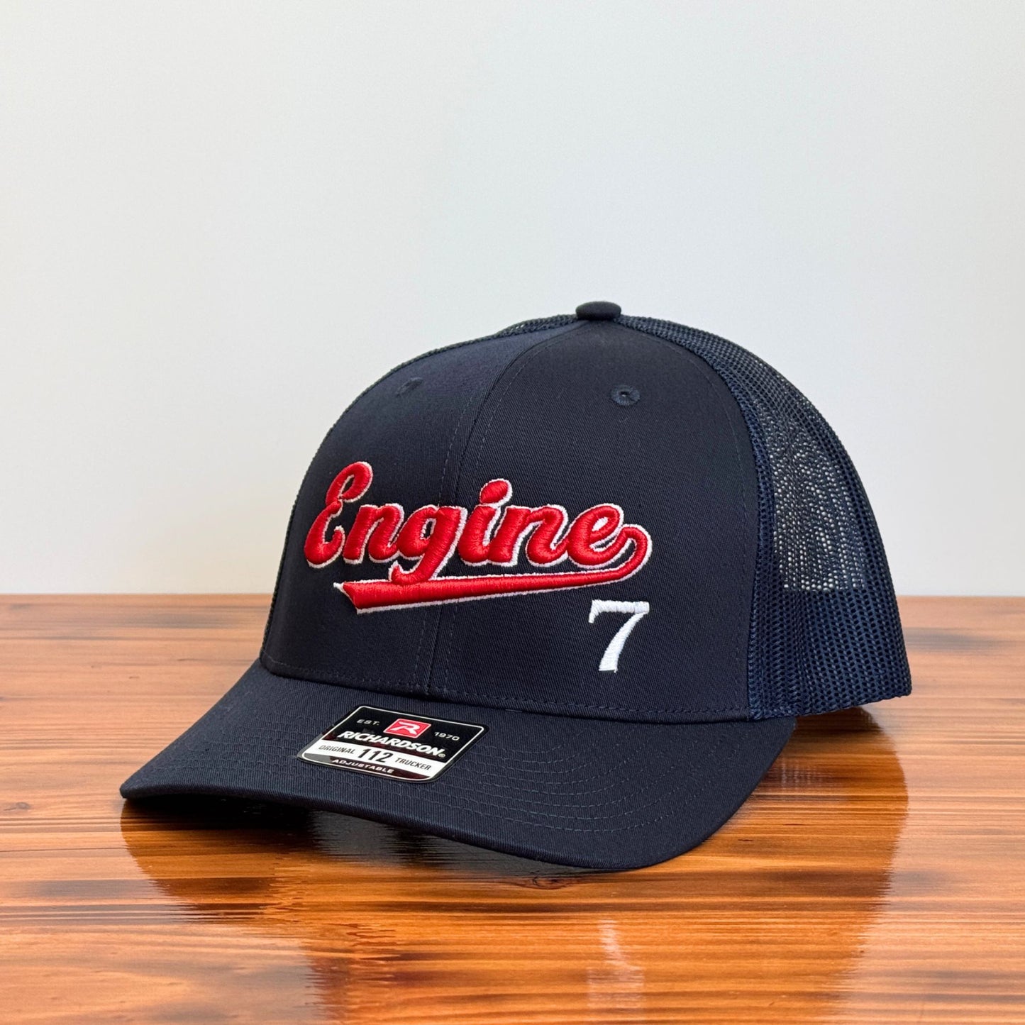 Custom Firefighter Hat (3D Puff Apparatus)