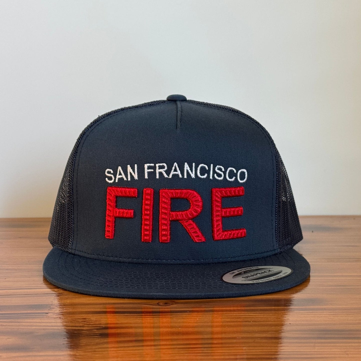 Custom Fire Department Hat (3D Puff FIRE)