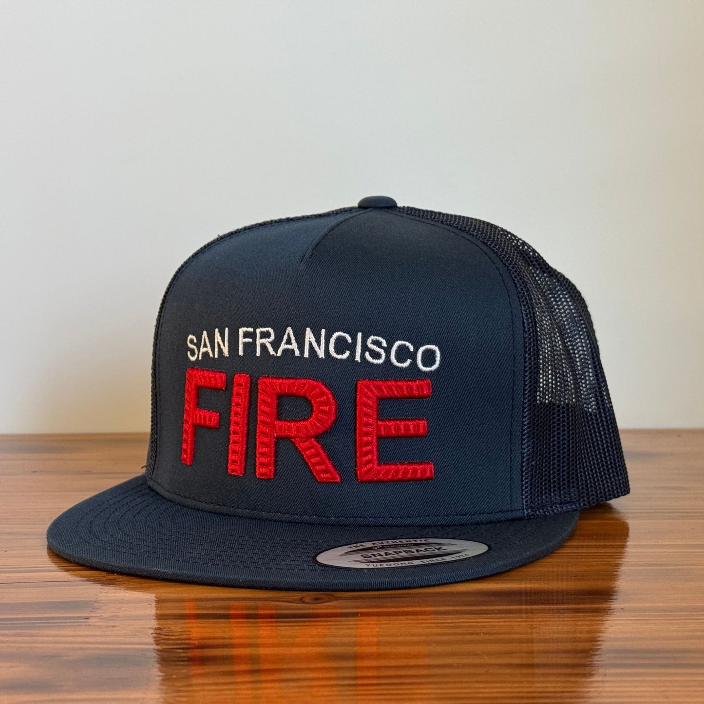 Custom Fire Department Hat (3D Puff FIRE)