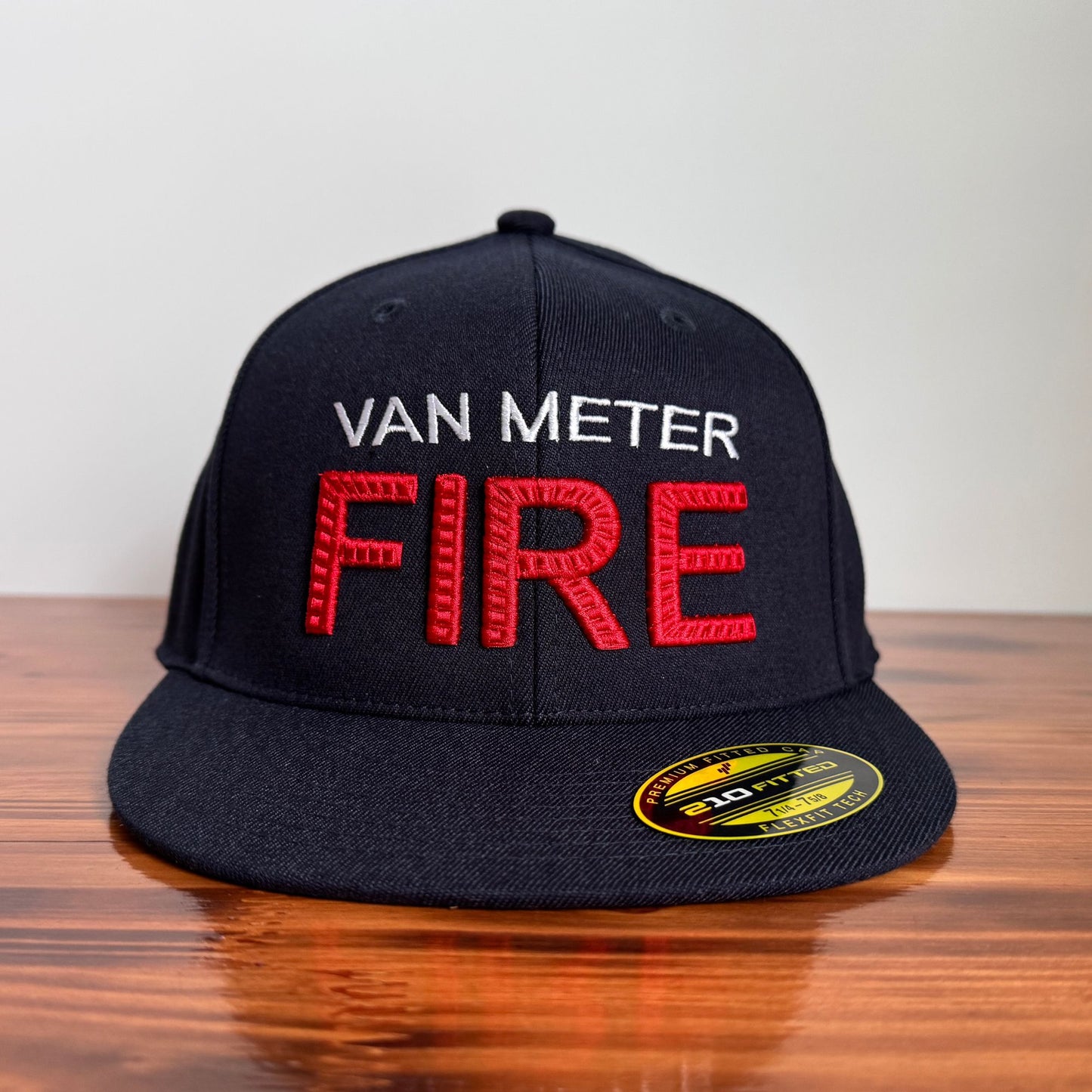 Custom Fire Department Hat (3D Puff FIRE)