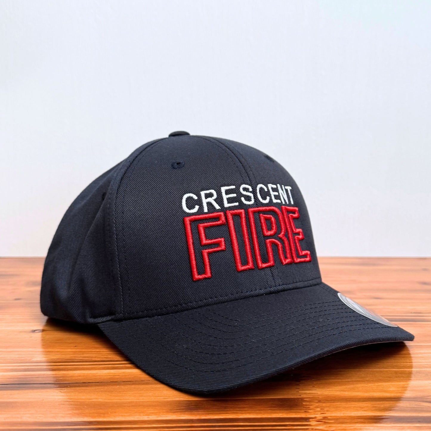 Custom Fire Department Hat (3D Puff FIRE Outline)