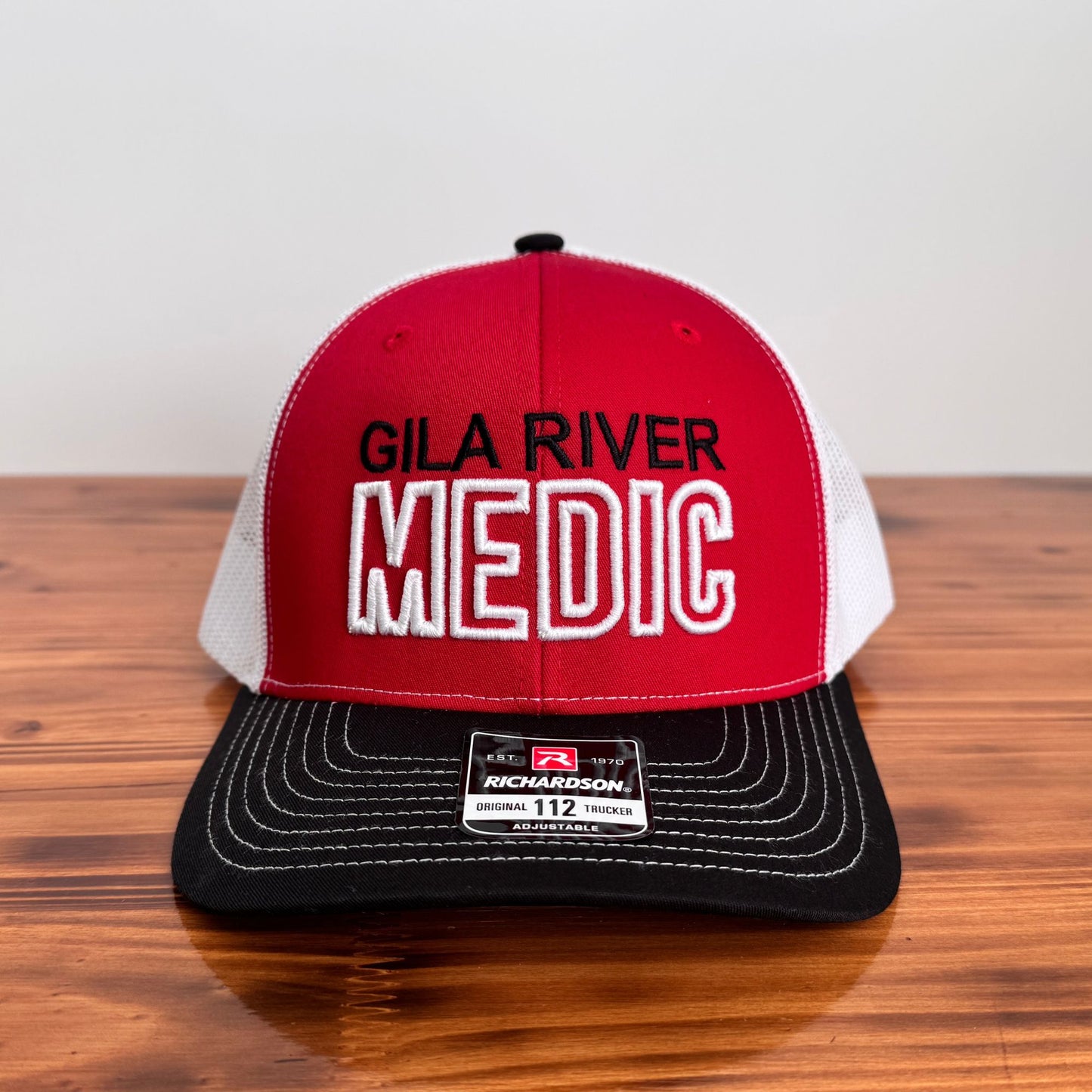 Custom Medic Hat (3D Puff Outline)