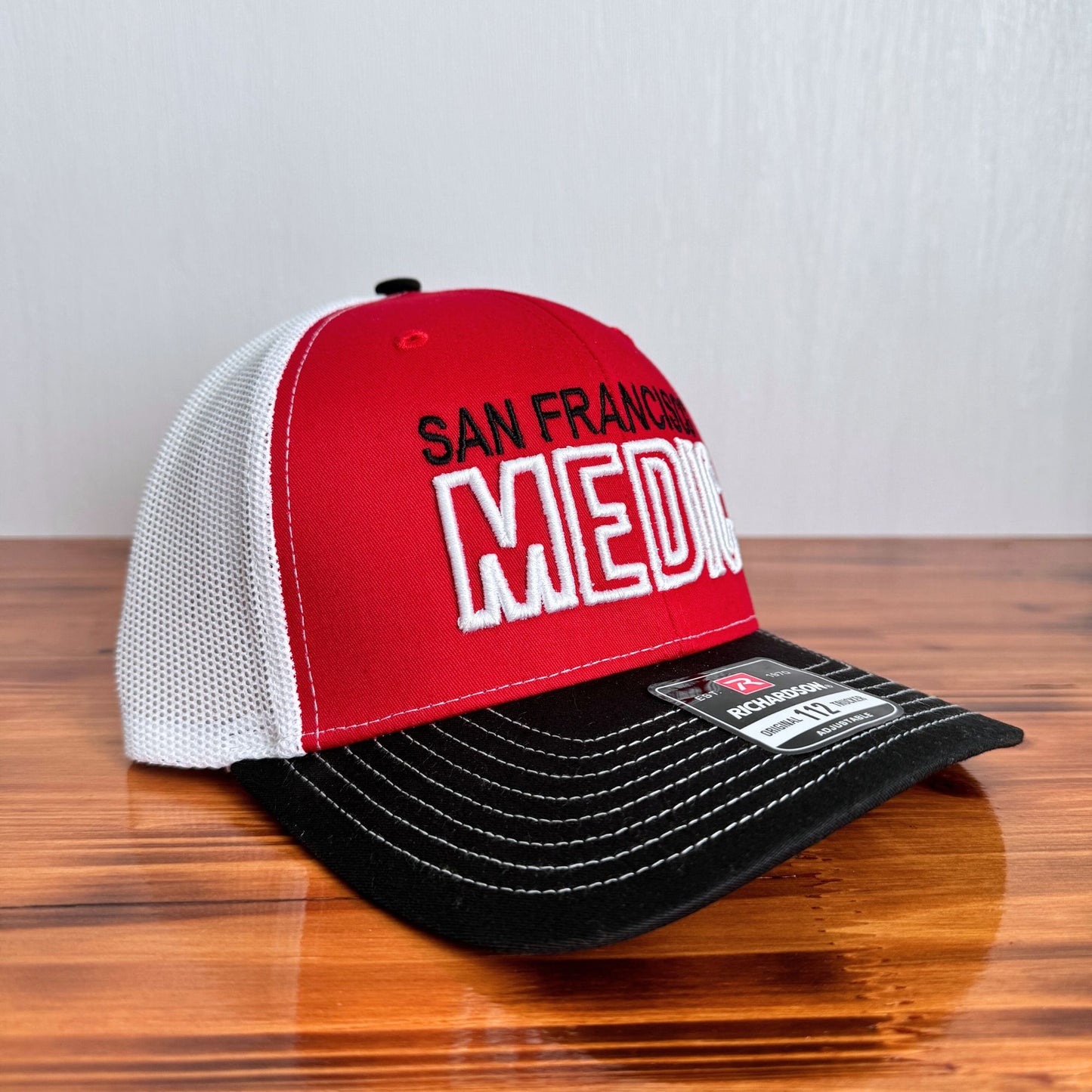 Custom Medic Hat (3D Puff Outline)
