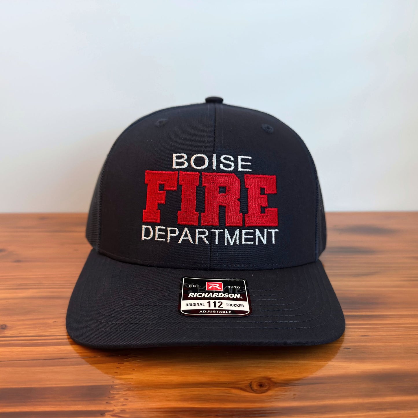 Custom FIRE Department Hat (Varsity Style)