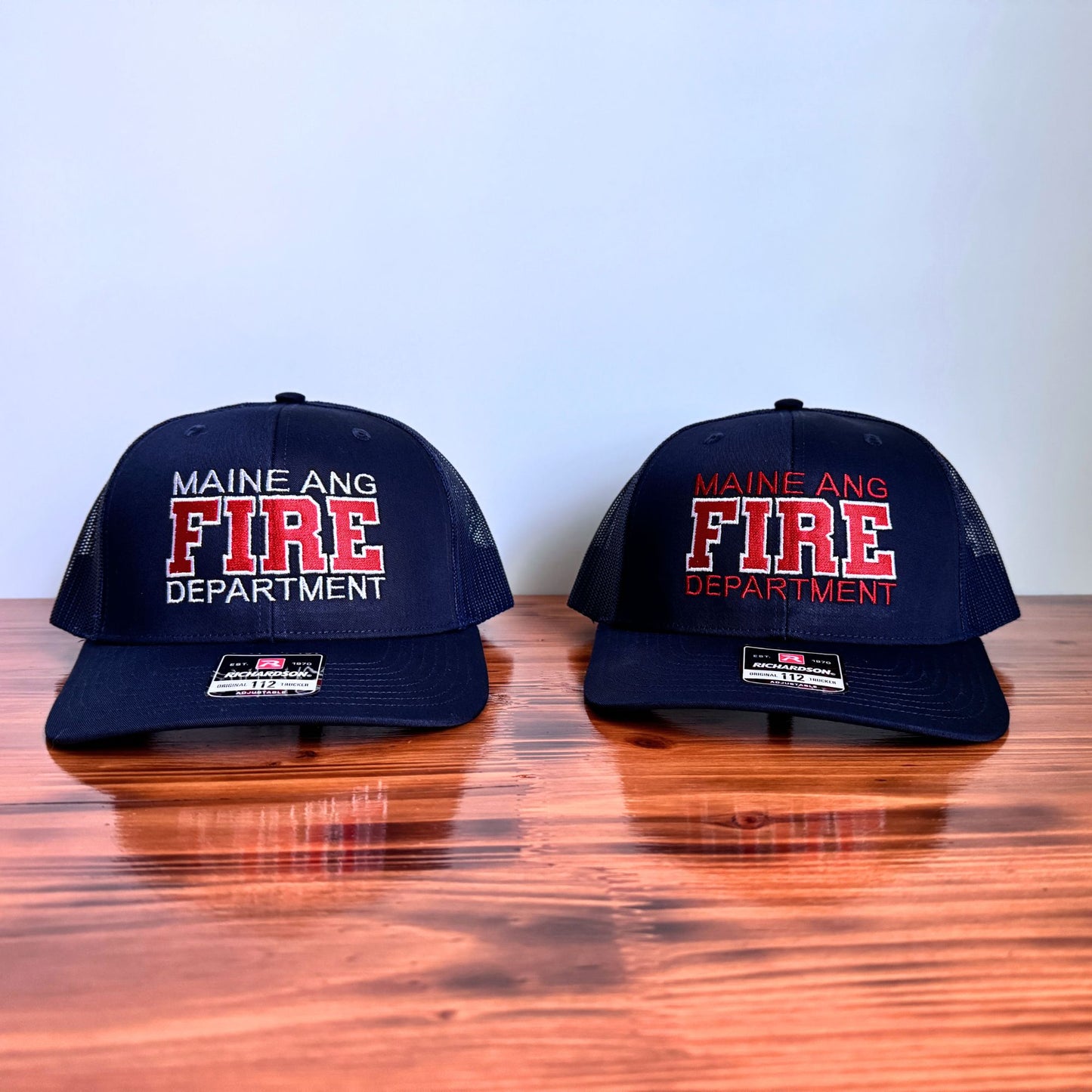 Custom FIRE Department Hat (Varsity Style)