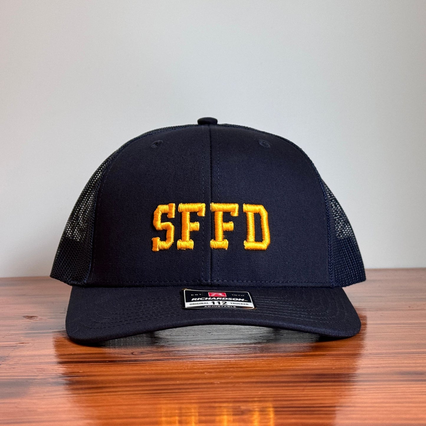 Custom Fire Department Initials (3D Puff The Standard)