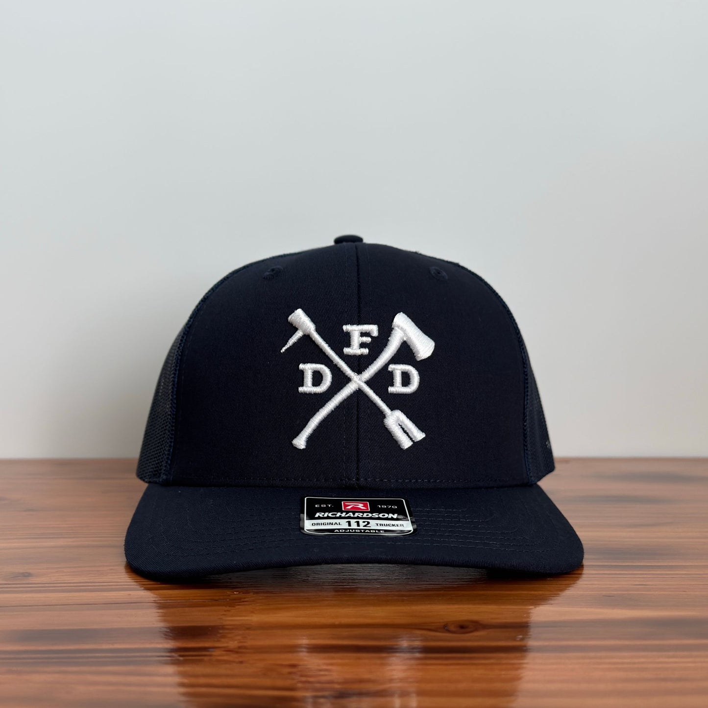 Custom Firefighter Hat (3D Puff The Partners)