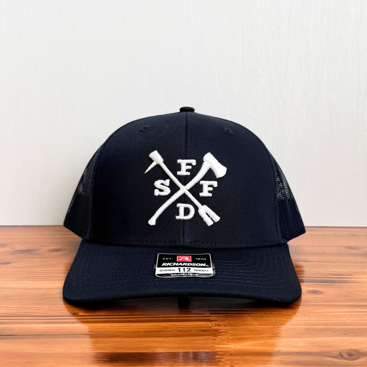 Custom Firefighter Hat (3D Puff The Partners)