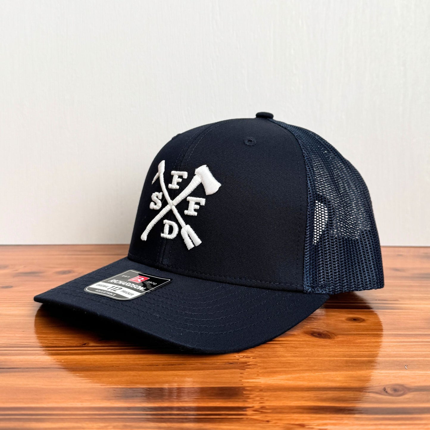 Custom Firefighter Hat (3D Puff The Partners)