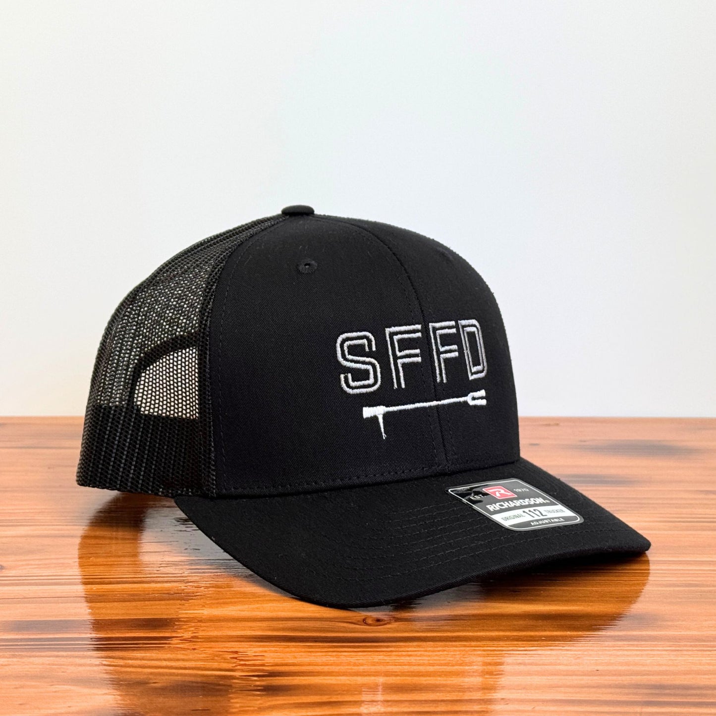 Custom Fire Department Hat (Initials & Halligan)