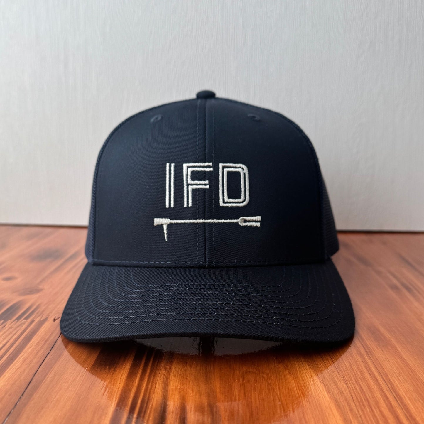 Custom Fire Department Hat (Initials & Halligan)