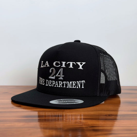 Custom Fire Department Hat – Embroidered Station Number Cap