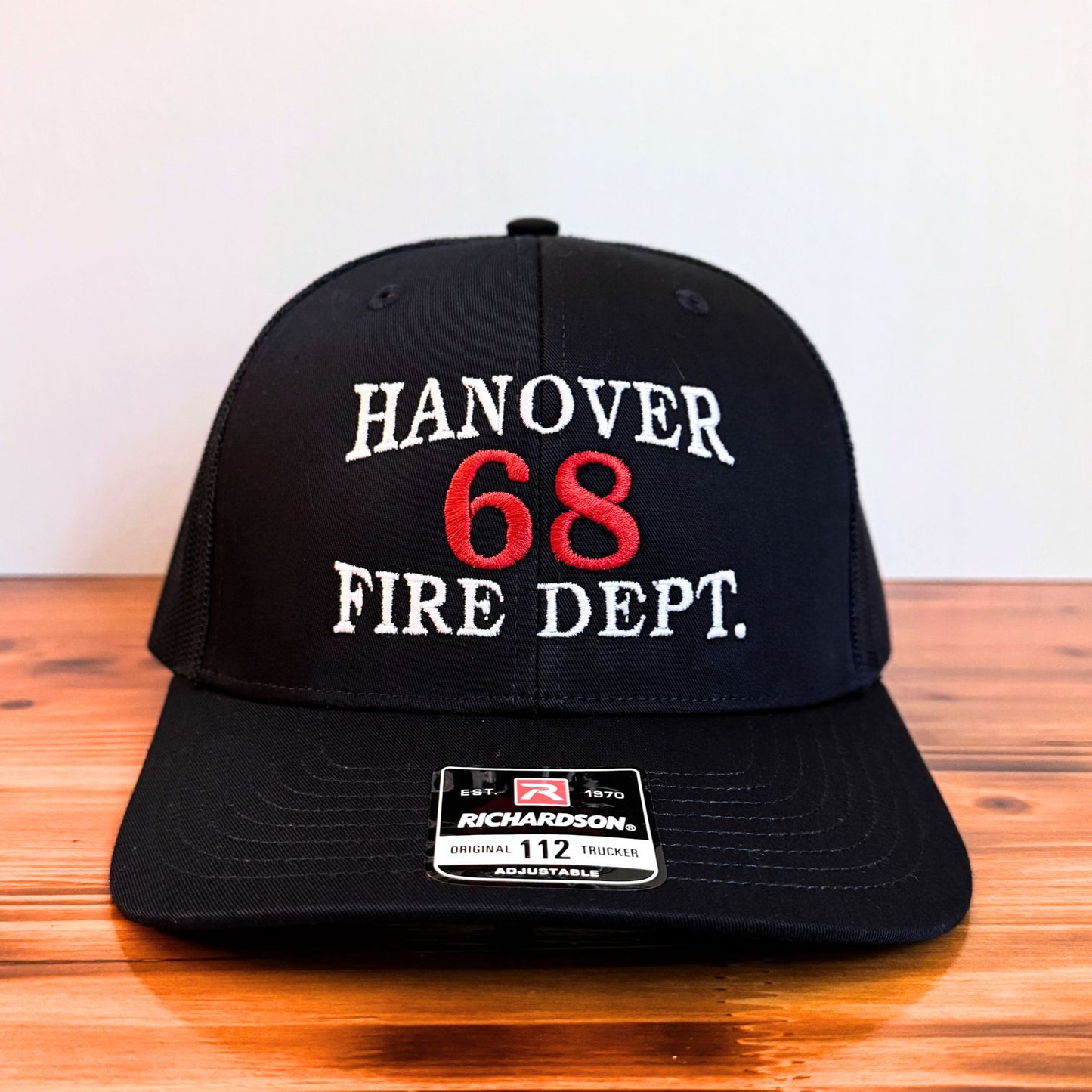 Custom Fire Department Hat (Dept. and Station #)