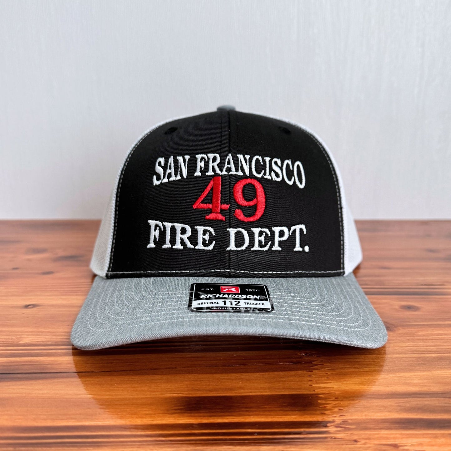 Custom Fire Department Hat (Dept. and Station #)