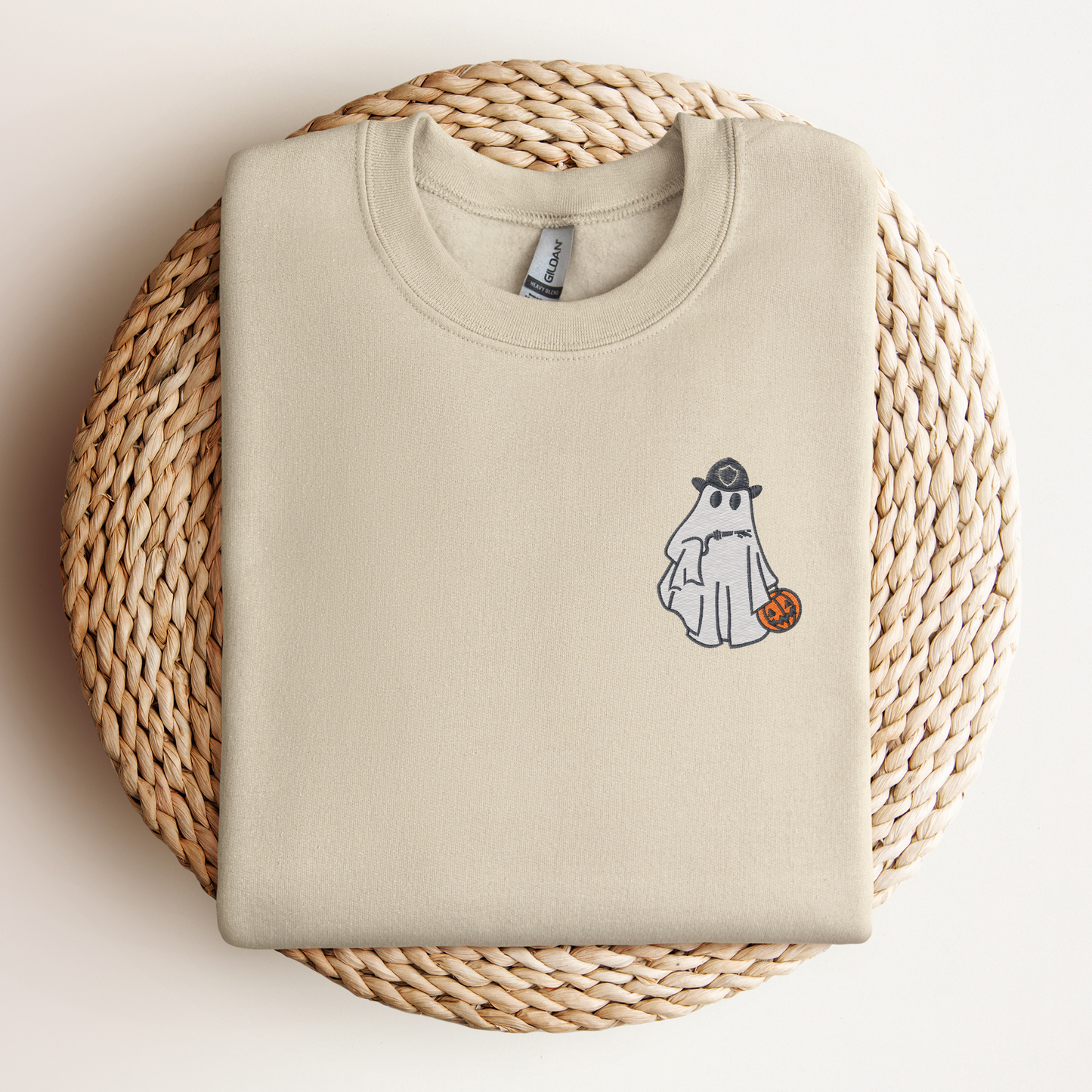 Firefighter Ghost Sweatshirt for Halloween