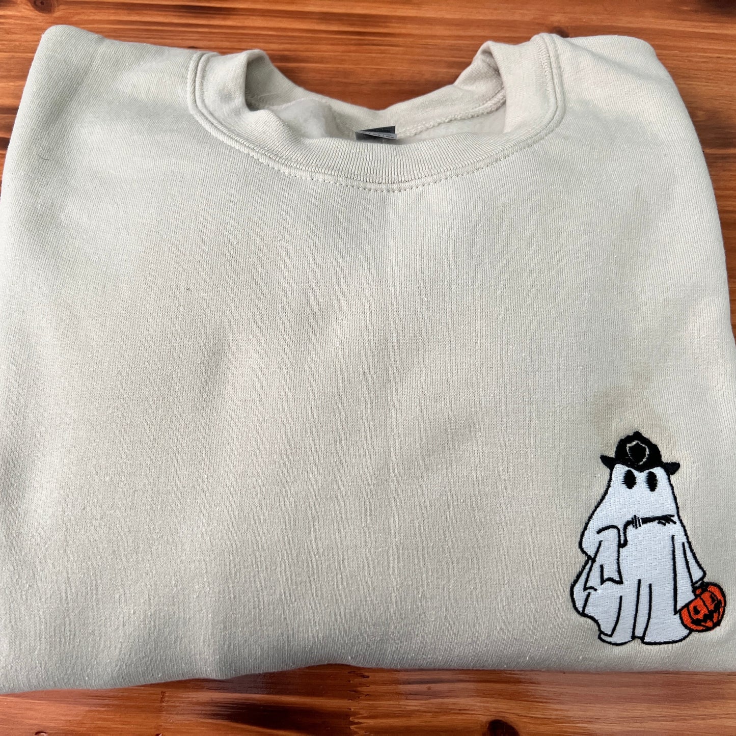 Firefighter Ghost Sweatshirt for Halloween