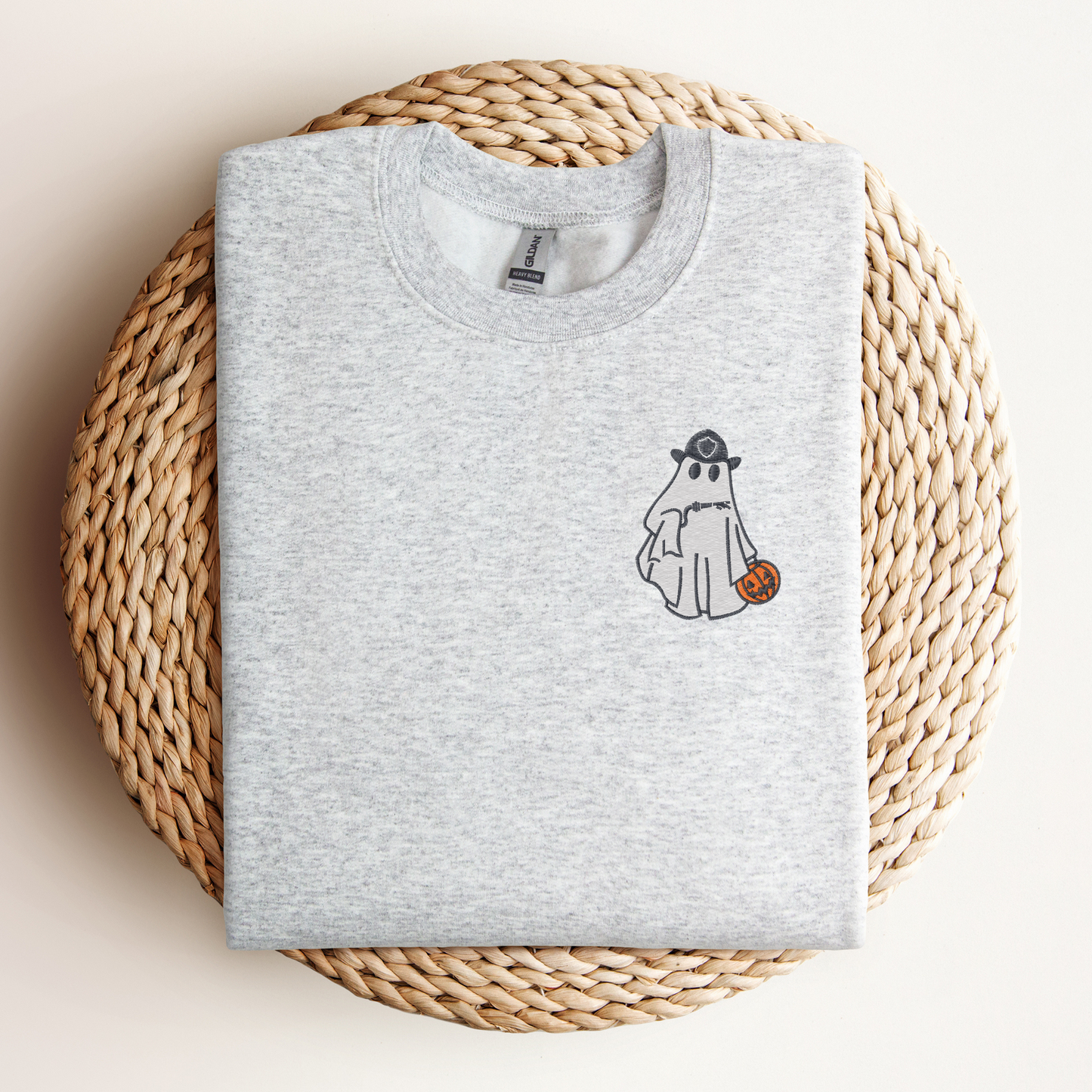 Firefighter Ghost Sweatshirt for Halloween
