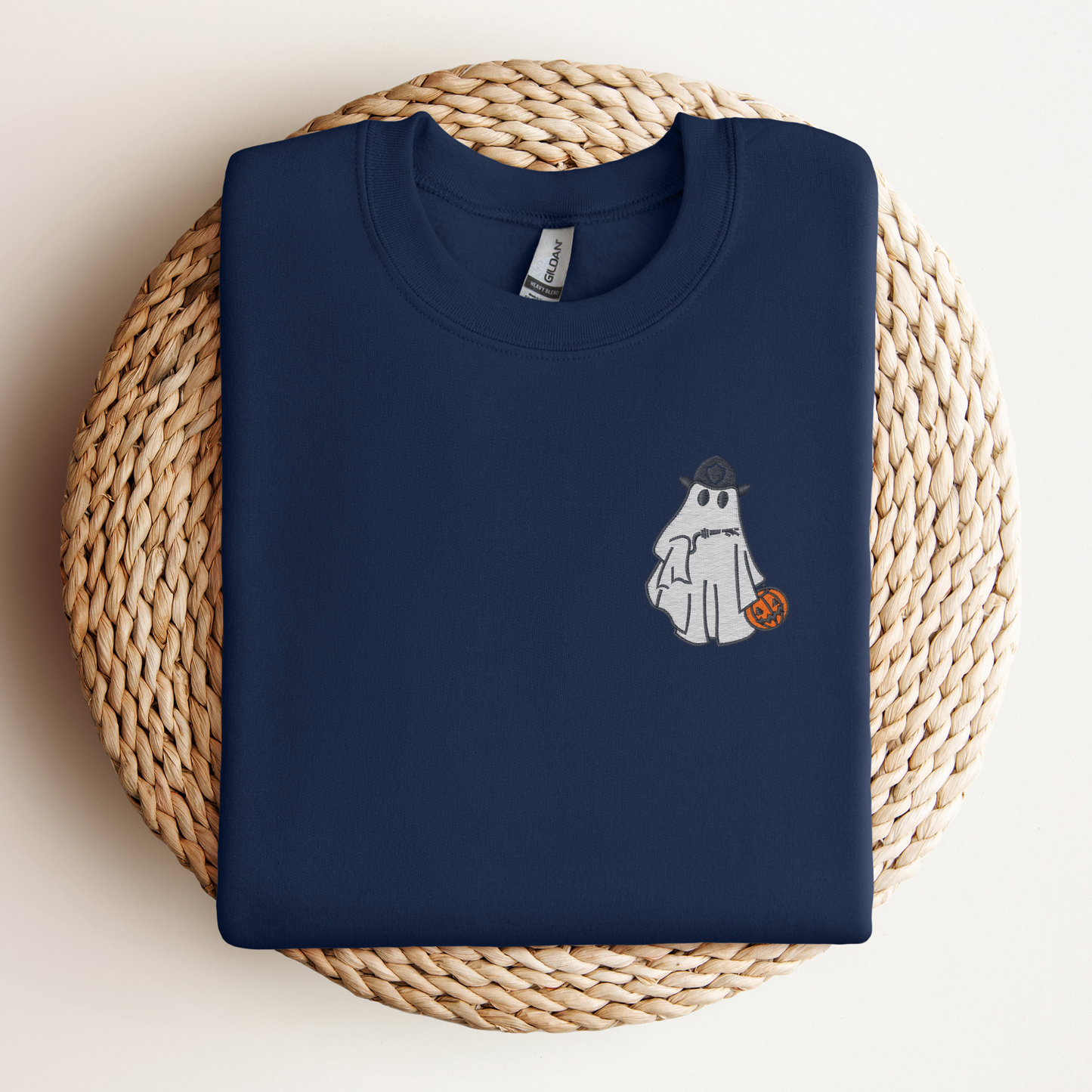 Firefighter Ghost Sweatshirt for Halloween