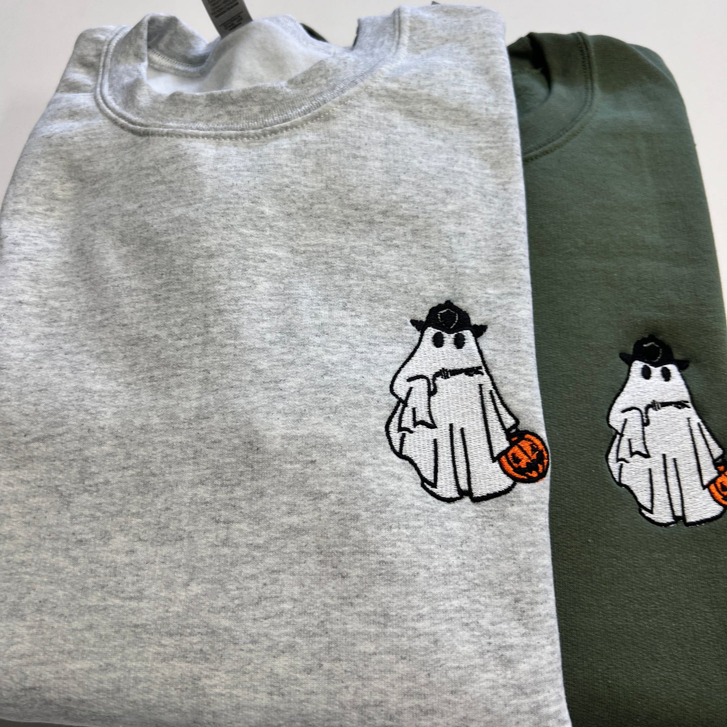 Firefighter Ghost Sweatshirt for Halloween