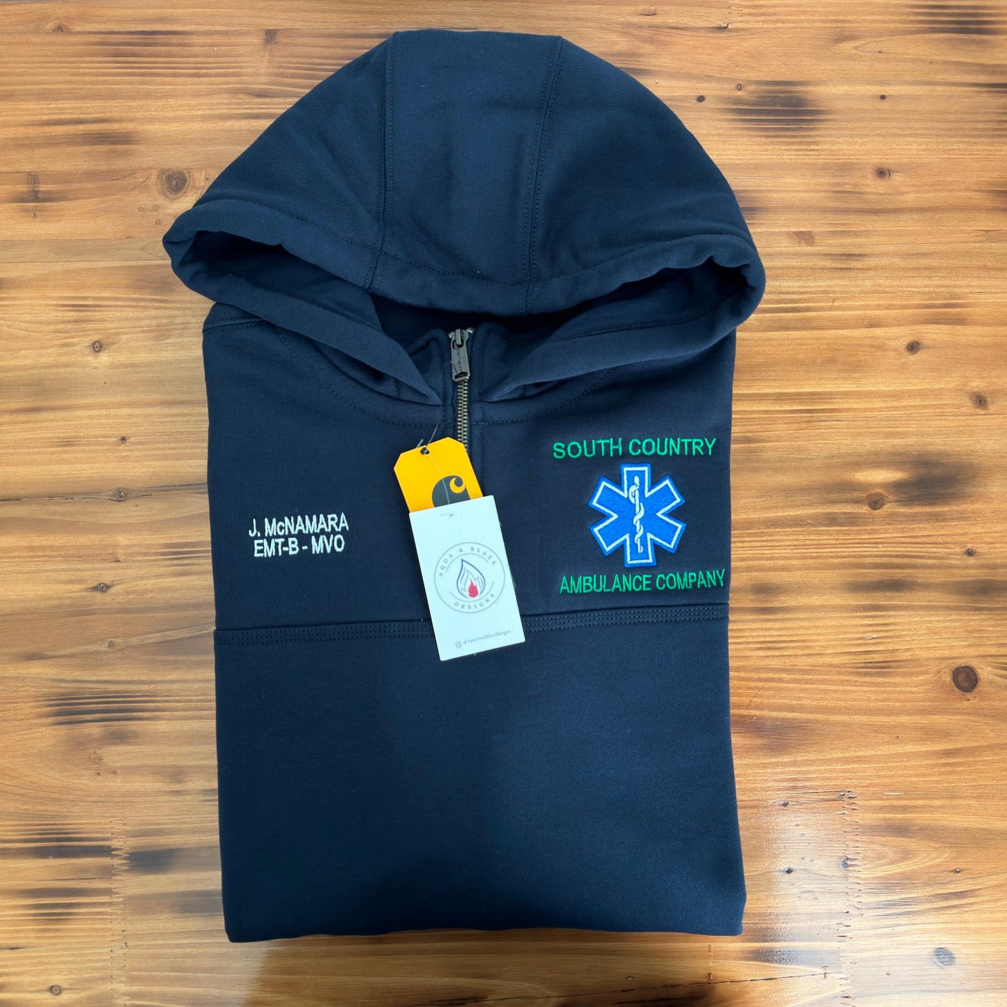 Custom EMS/Paramedic Carhartt Hoodie