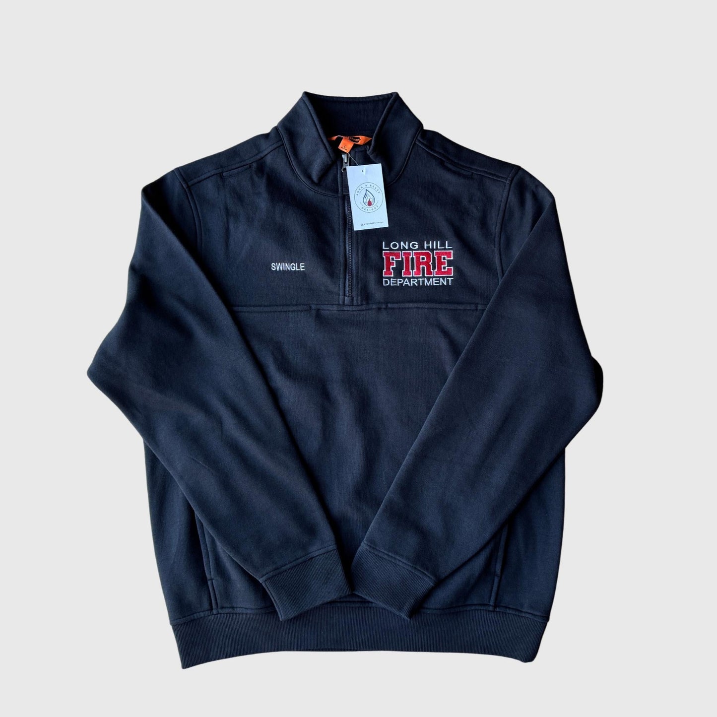 Custom Firefighter Job Shirt (Varsity Style)