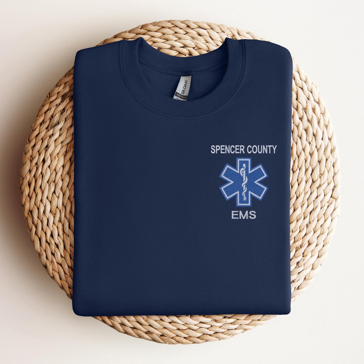 Custom EMS/Paramedic Sweatshirt with Star of Life