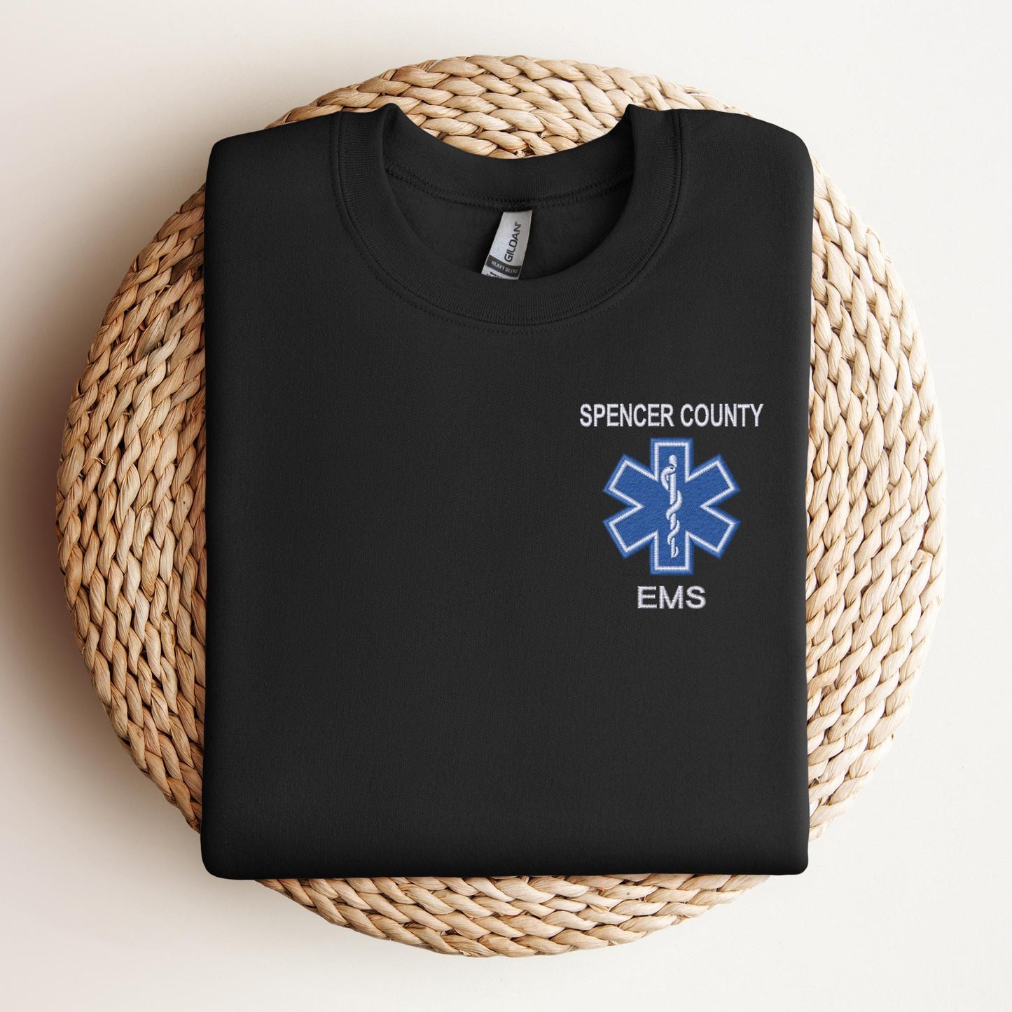 Custom EMS/Paramedic Sweatshirt with Star of Life