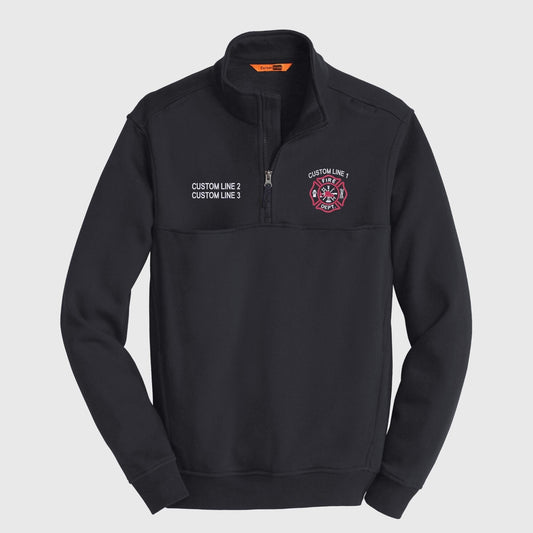 Custom Firefighter Job Shirt with Maltese Cross