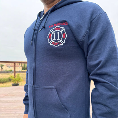 Custom Maltese Cross Firefighter Sweatshirt