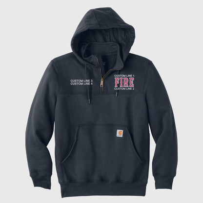 Custom Fire Department Carhartt Hoodie