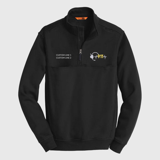 Custom 911 Dispatcher Job Shirt (Headset and Heartbeat)