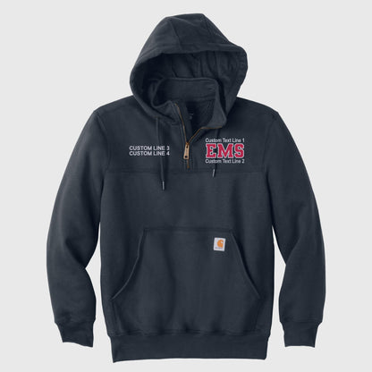 Custom EMS/EMT Carhartt Hoodie (Varsity Style)
