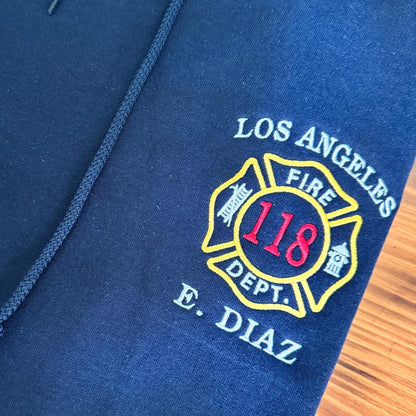Custom Maltese Cross Firefighter Sweatshirt