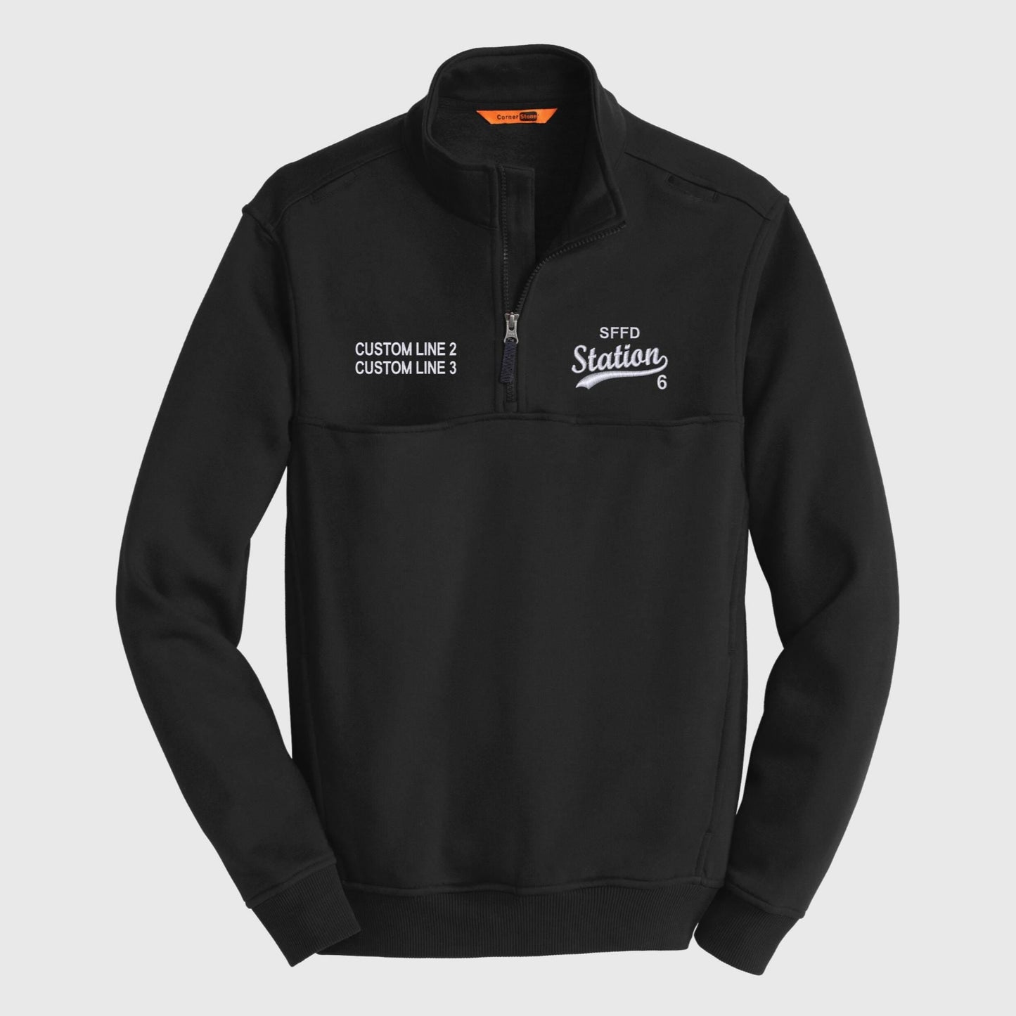 Custom Fire Department Job Shirt (Baseball Style)