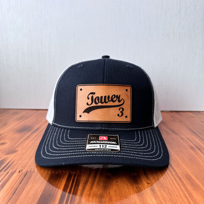 Custom Firefighter Leather Patch Hat (Baseball Style)