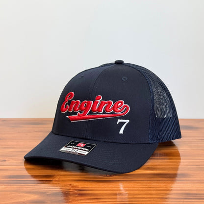 Custom Firefighter Hat (3D Puff Apparatus)
