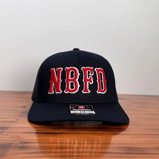 Custom Fire Department Initials Hat Front 
