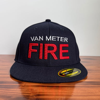 Custom Fire Department Hat (3D Puff FIRE)