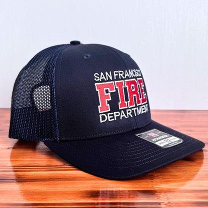Custom FIRE Department Hat (Varsity Style)