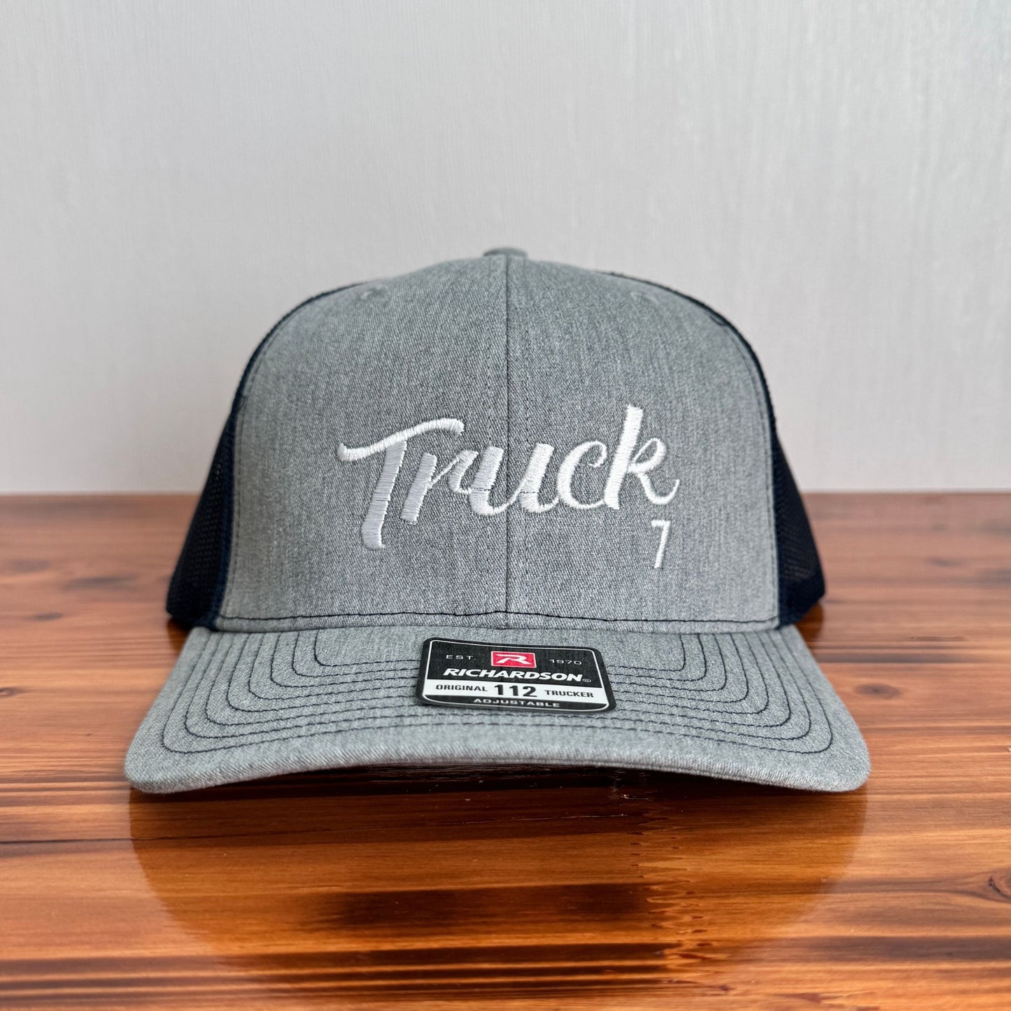 Custom Firefighter Hat (Apparatus and Unit Number)