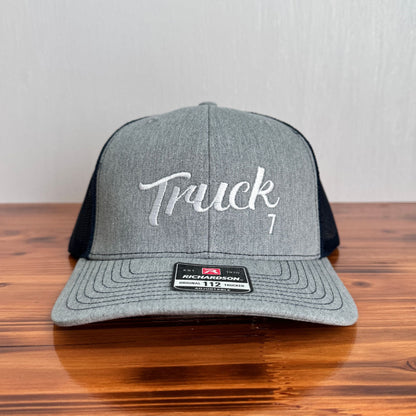 Custom Firefighter Hat (Apparatus and Unit Number)