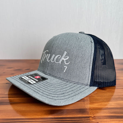 Custom Firefighter Hat (Apparatus and Unit Number)