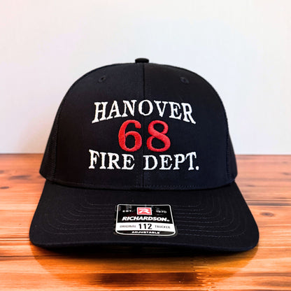 Custom Fire Department Hat (Dept. and Station #)