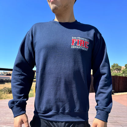 Custom Firefighter Sweatshirt (Varsity Style)