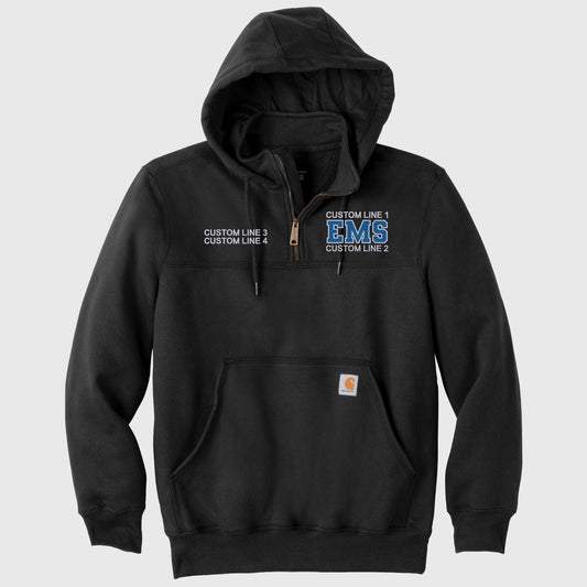 Custom EMS/EMT Carhartt Hoodie (Varsity Style)