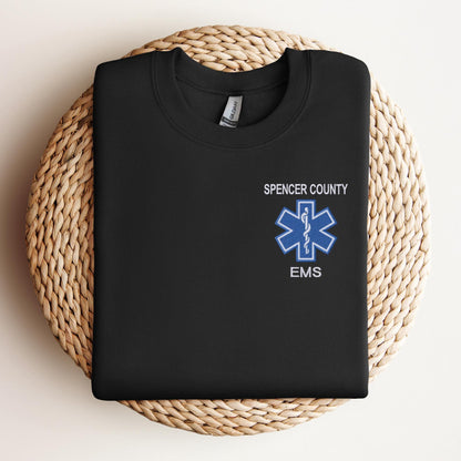Custom EMS/Paramedic Sweatshirt with Star of Life